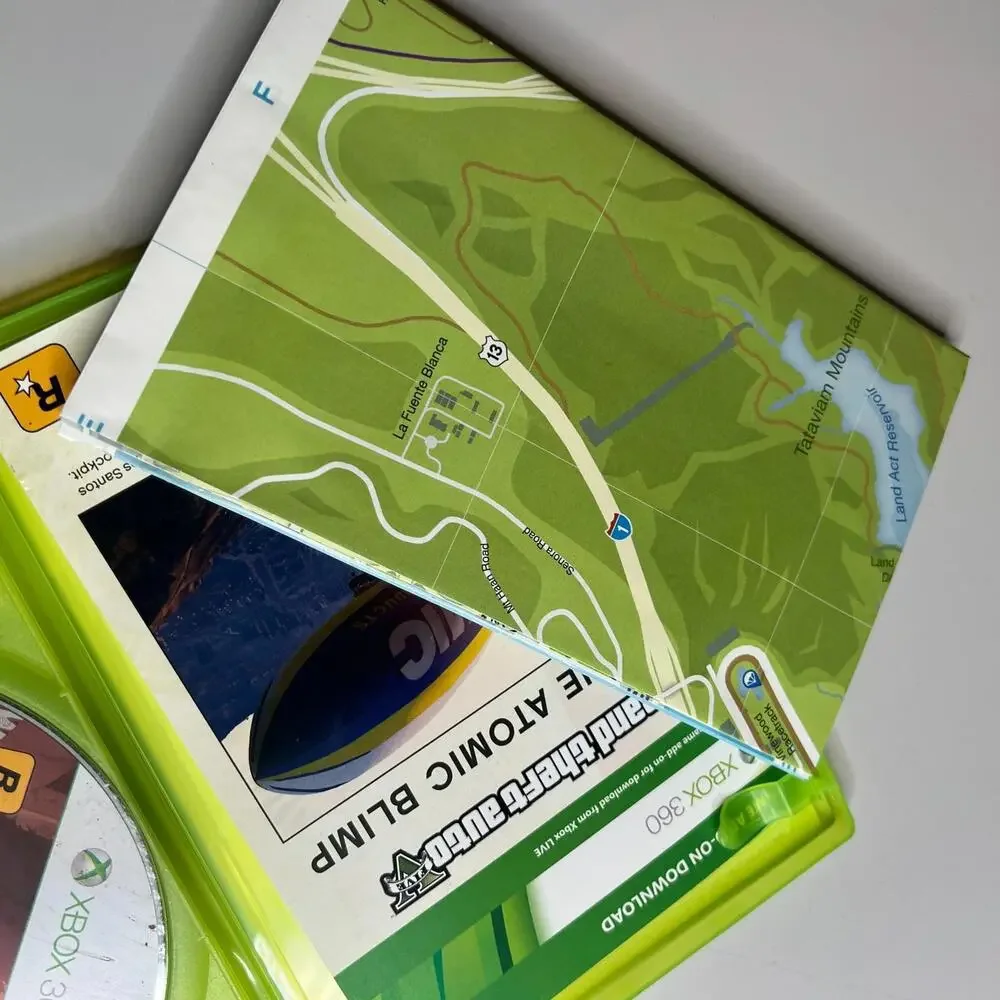 Grand Theft Auto V (Microsoft Xbox 360, 2013)‎ Complete Map 2 Discs Tested GTA 5